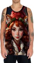 Camiseta Regata Tshirt Natal Festas Elfa Duende Neve HD 3