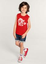Camiseta Regata Unissex Flamengo Infantil Brandili Camiseta Regata Unissex Flamengo Infantil Brandili