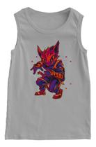 Camiseta Regata Unissex Gato Ninja Cat Gatinho Top!