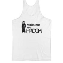 Camiseta Regata Valei-me meu padim