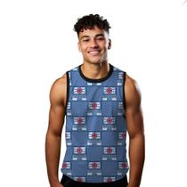Camiseta Regata Verão Estilo Moda Praia Computador IA Tecnologia Cartoon 1035