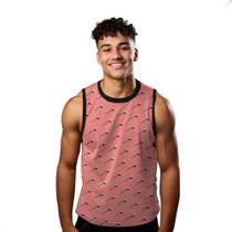 Camiseta Regata Verão Estilo Moda Praia Escovas Dente Higiene Cartoon 1510