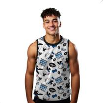 Camiseta Regata Verão Estilo Moda Praia Hello Kitty Collete Cartoon Funny Play 1053