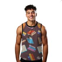 Camiseta Regata Verão Estilo Moda Praia Livros Caderno Estudos Ler Escola 1353 Camiseta Regata Verão Estilo Moda Praia Livros Caderno Estudos Ler Escola 1353