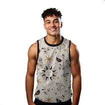 Camiseta Regata Verão Estilo Moda Praia Sol Poção Cartoon Cobra Vibe 1005