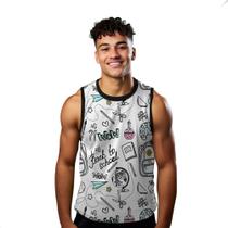 Camiseta Regata Verão Estilo Moda Praia Wow Back to School Estudos Cartoon 1023 Camiseta Regata Verão Estilo Moda Praia Wow Back to School Estudos Cartoon 1023