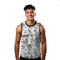 Camiseta Regata Verão Estilo Moda Praia Wow Back To School Material Desenho 1264 Camiseta Regata Verão Estilo Moda Praia Wow Back To School Material Desenho 1264