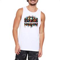 Camiseta Regata Vitral Santa Ceia