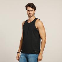 Camiseta Regata VLCS Basica TAM G2 Mescla Preto Camiseta Regata VLCS Basica TAM G2 Mescla Preto