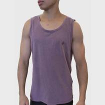 Camiseta Regata Volcom Solid Stone Violeta
