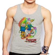 Camiseta RegataAdventure Time Finn Jake E Meninas