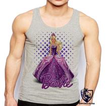 Camiseta RegataBarbie Roxa Boneca Camiseta RegataBarbie Roxa Boneca