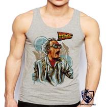 Camiseta RegataDe Volta Para O Futuro Dr Brown Camiseta RegataDe Volta Para O Futuro Dr Brown