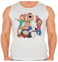Camiseta RegataFamily Guy Desenho Tipo Simpsons Camiseta RegataFamily Guy Desenho Tipo Simpsons