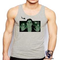 Camiseta RegataTrinity Matrix Filme Neo Helicoptero Camiseta RegataTrinity Matrix Filme Neo Helicoptero