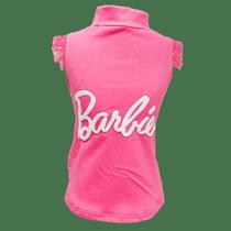 Camiseta Regatinha da Barbie Pink para cachorro e gato