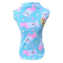 Camiseta Regatinha Lhama Tiffany para cachorro e gato