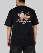 Camiseta Regular Baw x Tom &amp Jerry - Preto