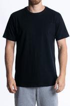 Camiseta Regular Fit Algodão - Preta Camiseta Regular Fit Algodão - Preta