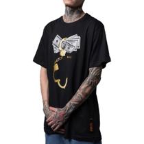 Camiseta Regular Mcd Algema Preto