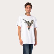 Camiseta Regular MCD Caveira Anjo Camiseta Regular MCD Caveira Anjo