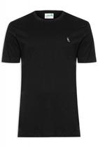 Camiseta Regular Patch Tricolor Reserva Preta