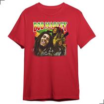 Camiseta Rei Reggae Bob Paz Amor Marley No Woman No Cry - Asulb