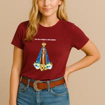 Camiseta Religiosa Estampa Dai Nos A Benção Ó Mãe Querida Católica Nossa Senhora Fé Look Cristão Camiseta Religiosa Estampa Dai Nos A Benção Ó Mãe Querida Católica Nossa Senhora Fé Look Cristão