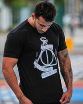 Camiseta Reliquia Da Morte Camisa Estampada Básica Unissex