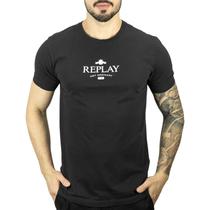 Camiseta Replay 1981 Preto Camiseta Replay 1981 Preto