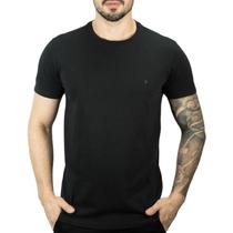 Camiseta Replay Básica Preta Camiseta Replay Básica Preta