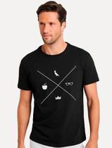 Camiseta Reserva Masculina A Maior Tardezinha Preta Camiseta Reserva Masculina A Maior Tardezinha Preta