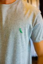 Camiseta Reserva Masculina Careca Cinza Pica Pau Verde