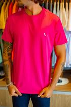 Camiseta Reserva Masculina Careca Rosa Pink Pica Pau Branco