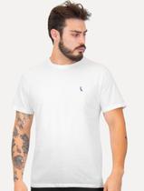 Camiseta Reserva Masculina Gota Pica-Pau Bordado Branca Camiseta Reserva Masculina Gota Pica-Pau Bordado Branca