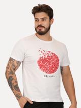 Camiseta Reserva Masculina Japão Lição Branca
