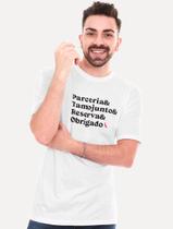 Camiseta Reserva Masculina Parceria Branca