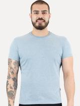 Camiseta Reserva Masculina Regular Mescla Touch Azul