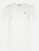 Camiseta Reserva Masculina Regular Patch Tricolor Off-White