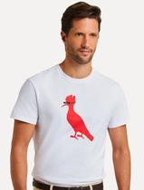 Camiseta Reserva Masculina Regular Pica-pau Meme Branca
