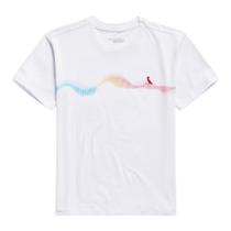 Camiseta Reserva Mini Infantil Ondulado Branco