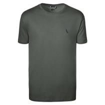 Camiseta Reserva Regular Careca Masculina Verde Escuro