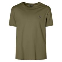 Camiseta Reserva Regular Careca Masculina Verde Oliva