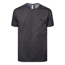 Camiseta Reserva Regular Espinha de Peixe Preta