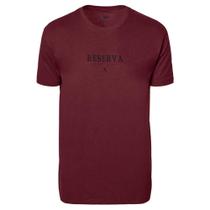 Camiseta Reserva Regular Estampa Sallon Masculina Bordô