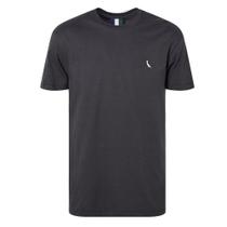 Camiseta Reserva Regular Vento Masculina Cinza Escuro