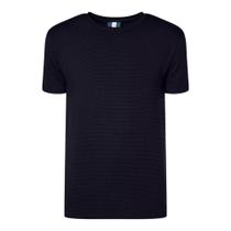 Camiseta Reserva Slim Listra Modal Masculino Preto