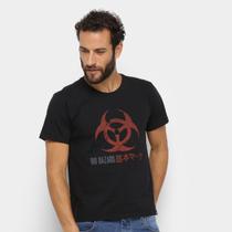 Camiseta Resident Evil Biohazard Masculina