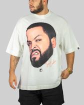 Camiseta Respect Oversized Ice Face - Off White