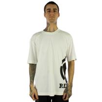 Camiseta Respect Tubular Logo Lateral Off White